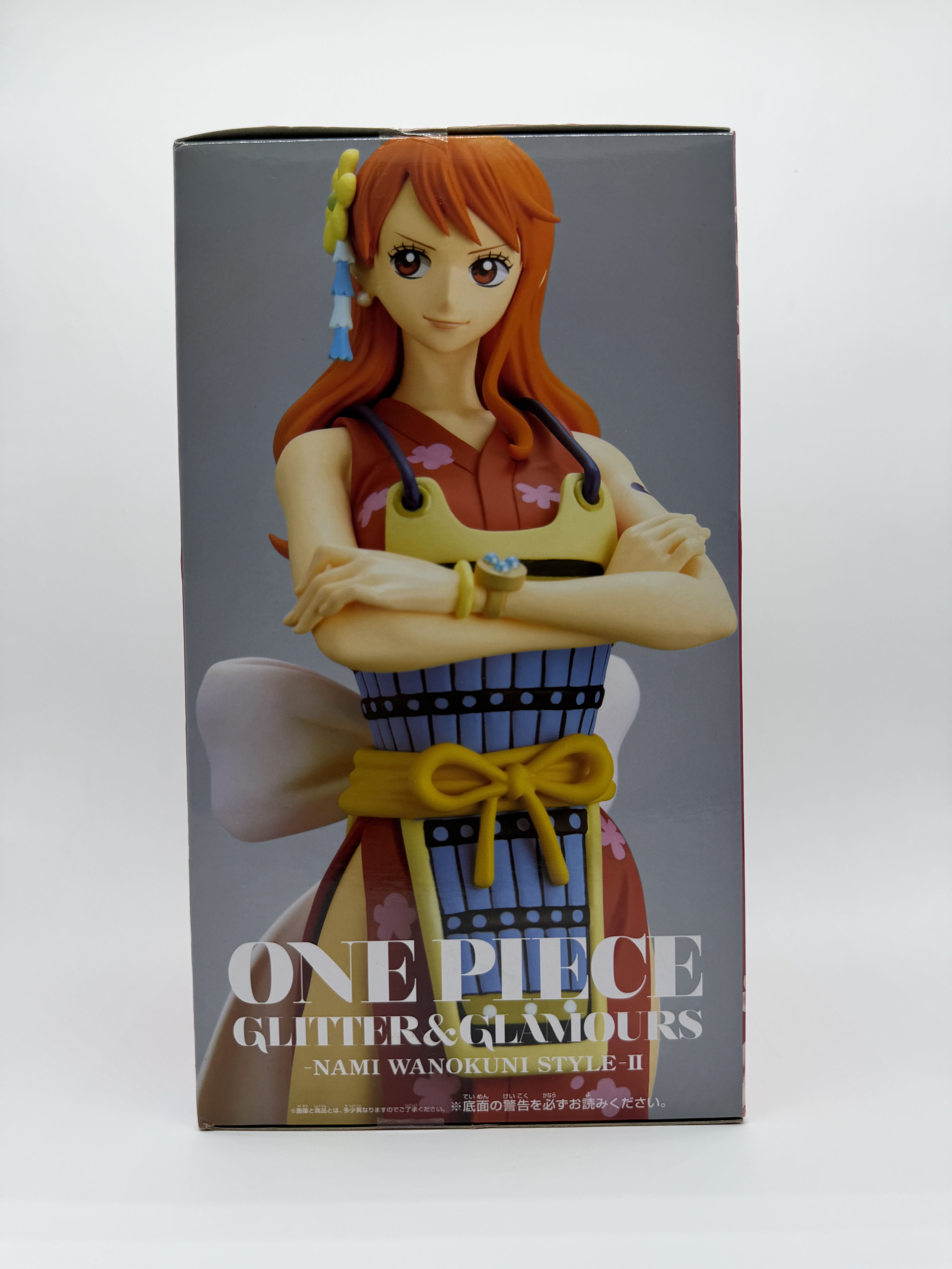 Banpresto Glitter & Glamours: One Piece - Nami Wanokuni Style - Versión A (Red)