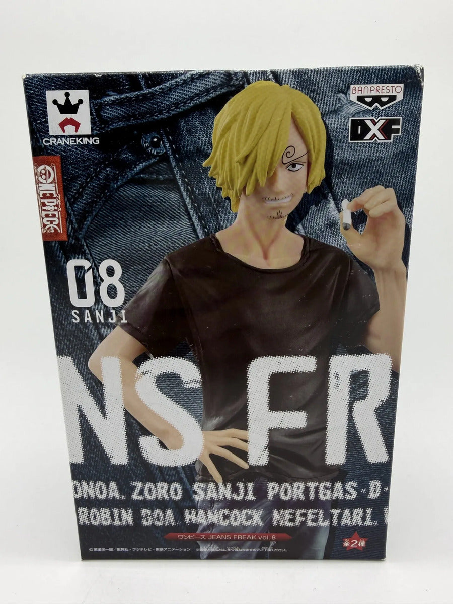 Banpresto Dxf Jeans Freak: One Piece Sanji - Fig.8 Versión A