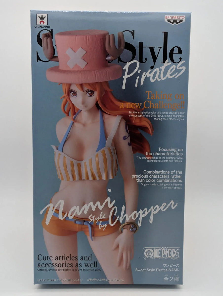 Banpresto Sweet Style Pirates: One Piece - Nami - By Chopper - Versión B