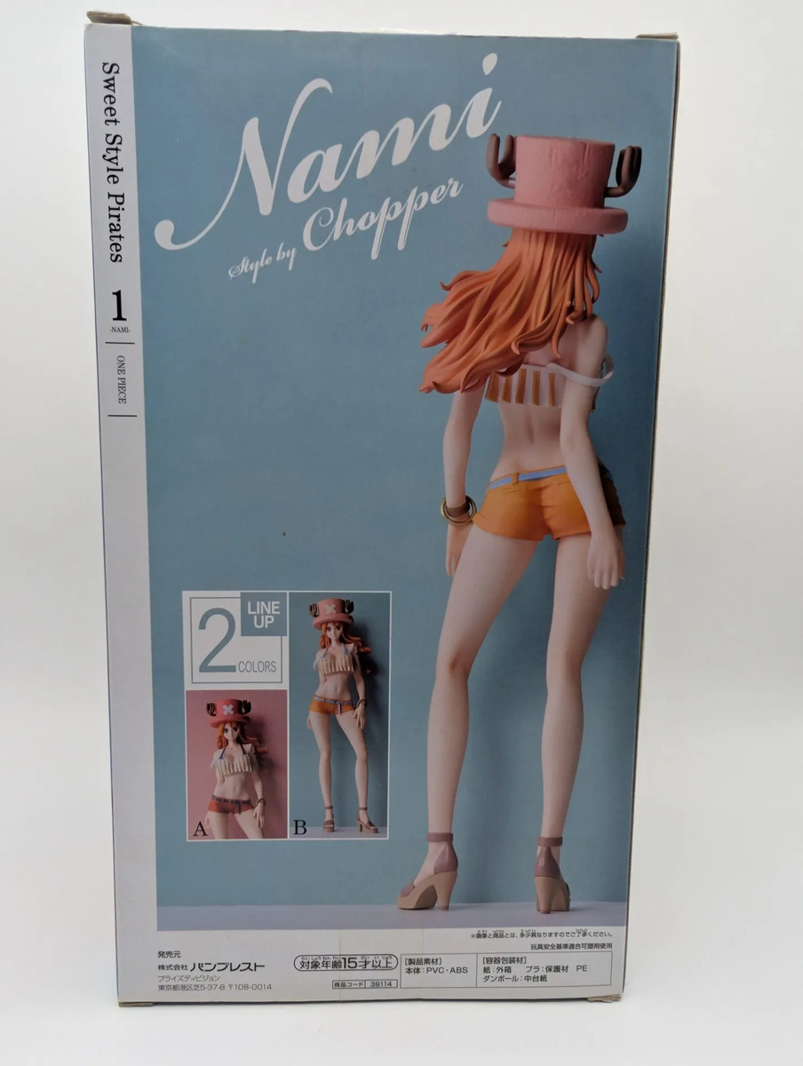 Banpresto Sweet Style Pirates: One Piece - Nami - By Chopper - Versión B
