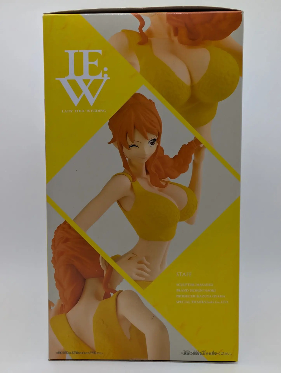 Banpresto Lady Edge: Wedding: One Piece - Nami - Versión B