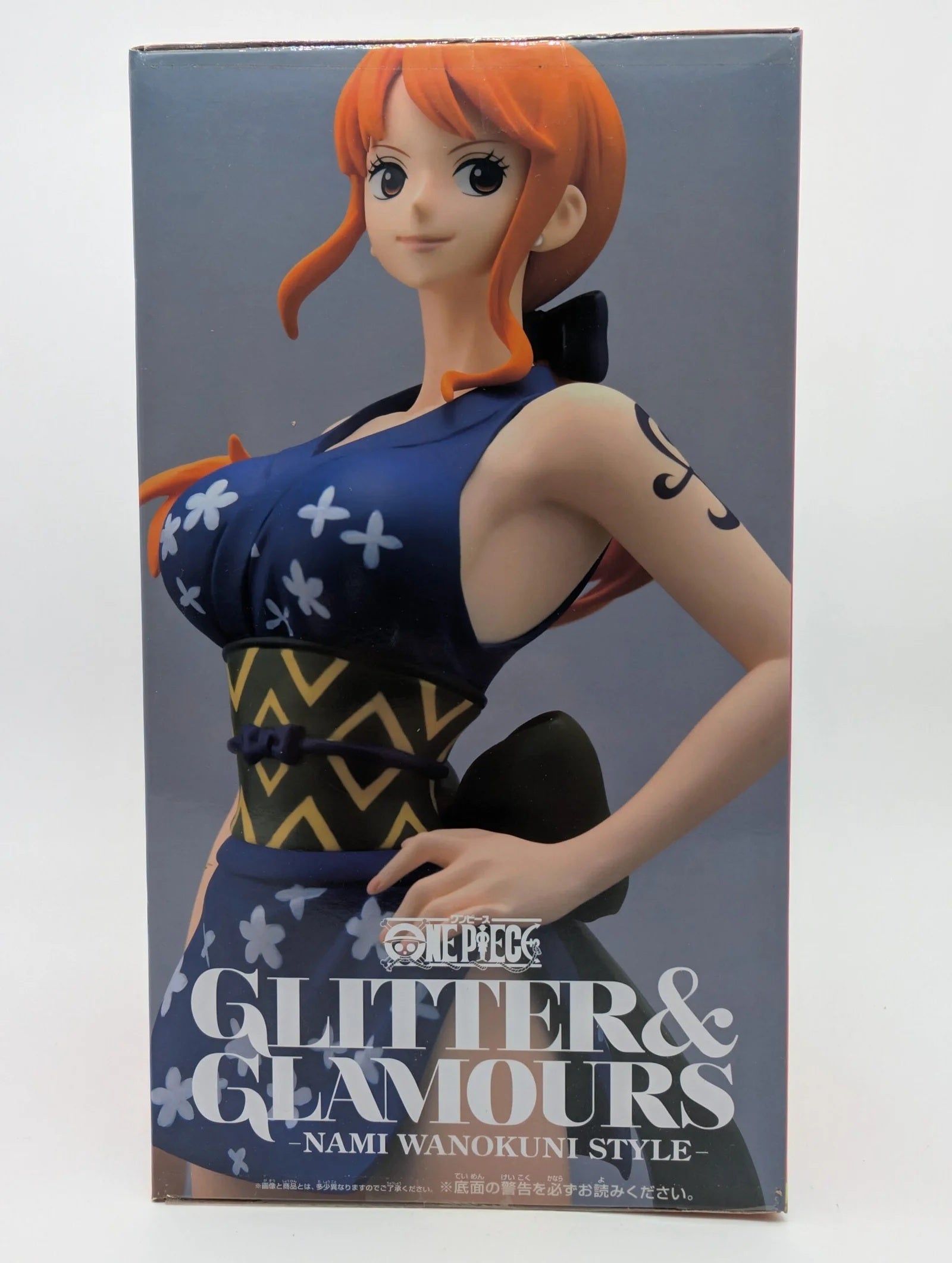 Banpresto Glitter & Glamours: One Piece - Nami Wanokuni - Versión B ( Blue )
