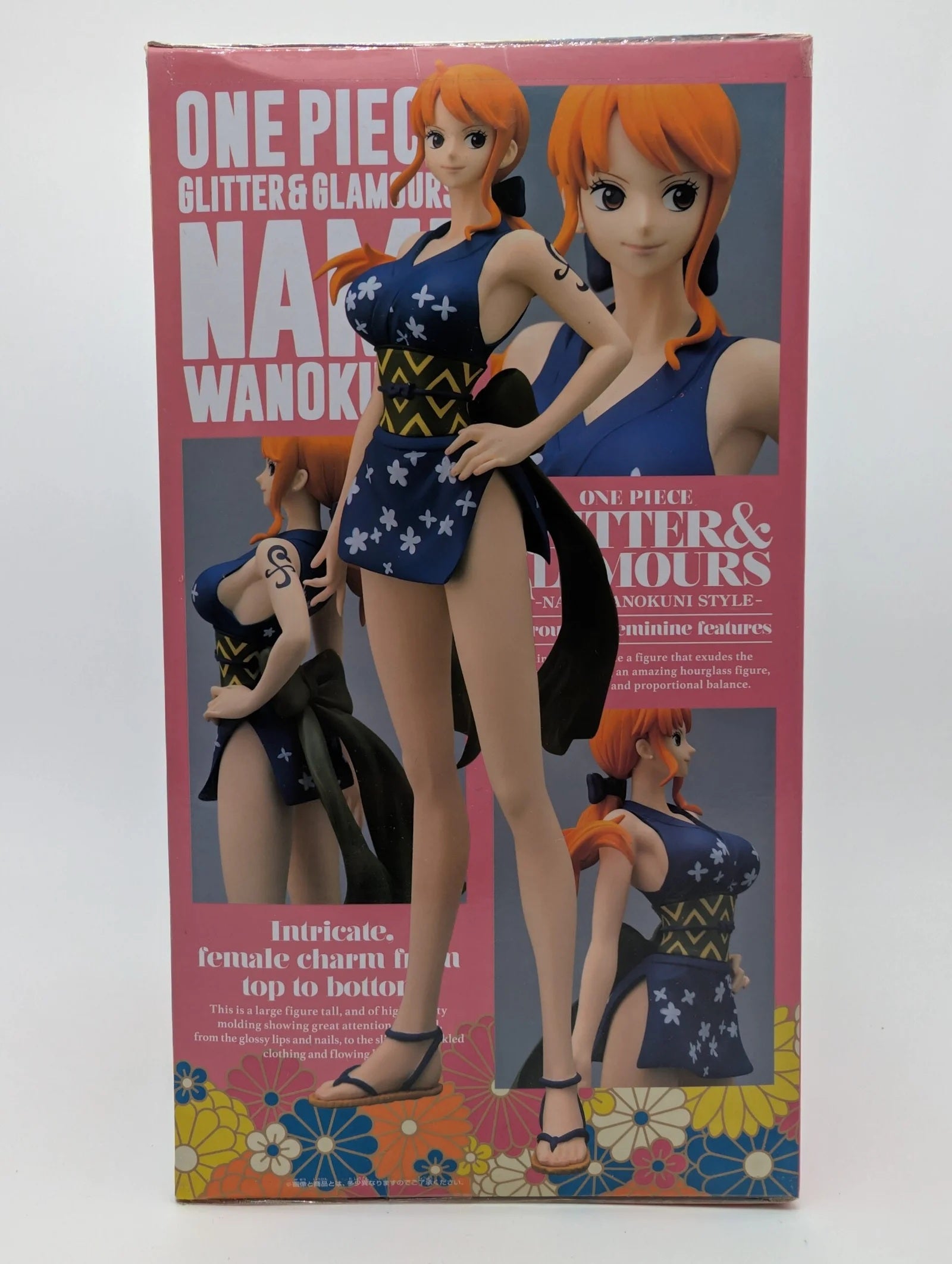 Banpresto Glitter & Glamours: One Piece - Nami Wanokuni - Versión B ( Blue )