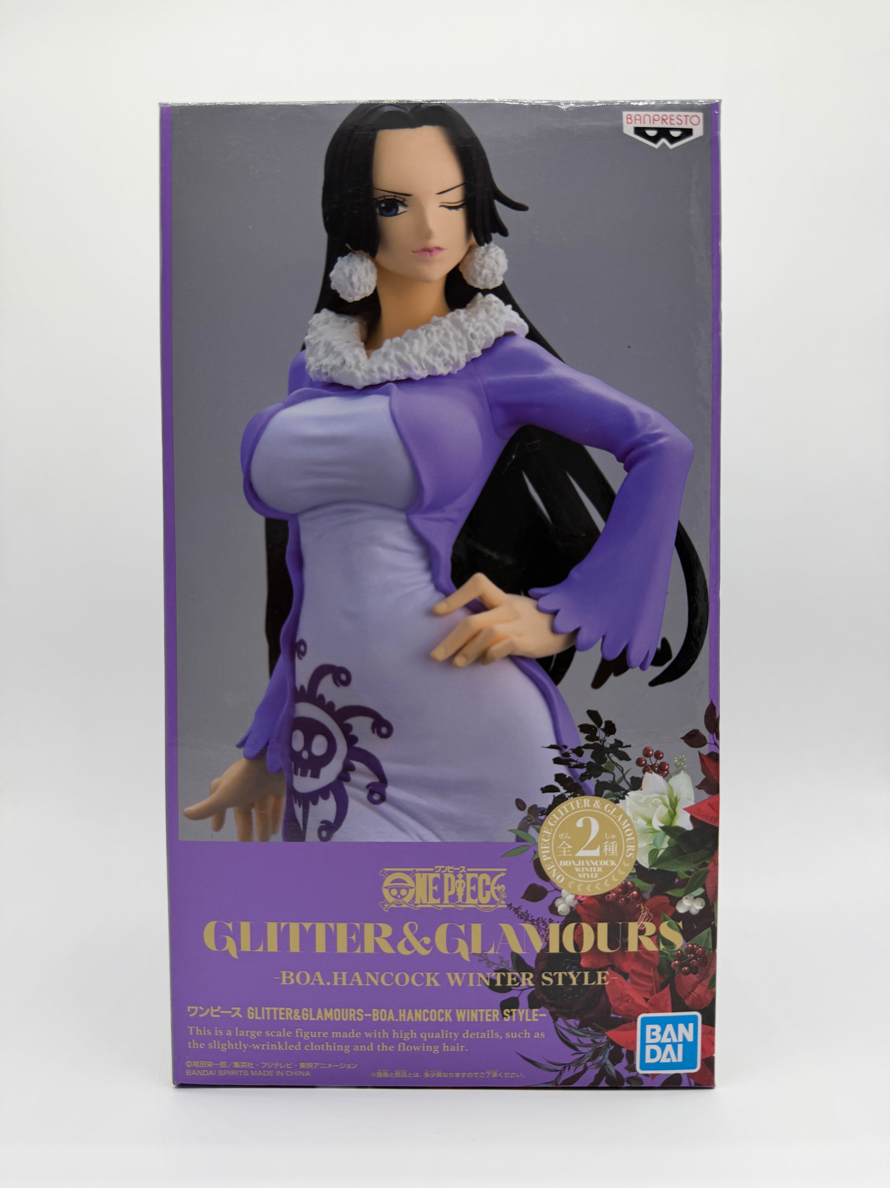 Banpresto Glitter & Glamours: One Piece - Boa Hancock - Winter Style Versión B