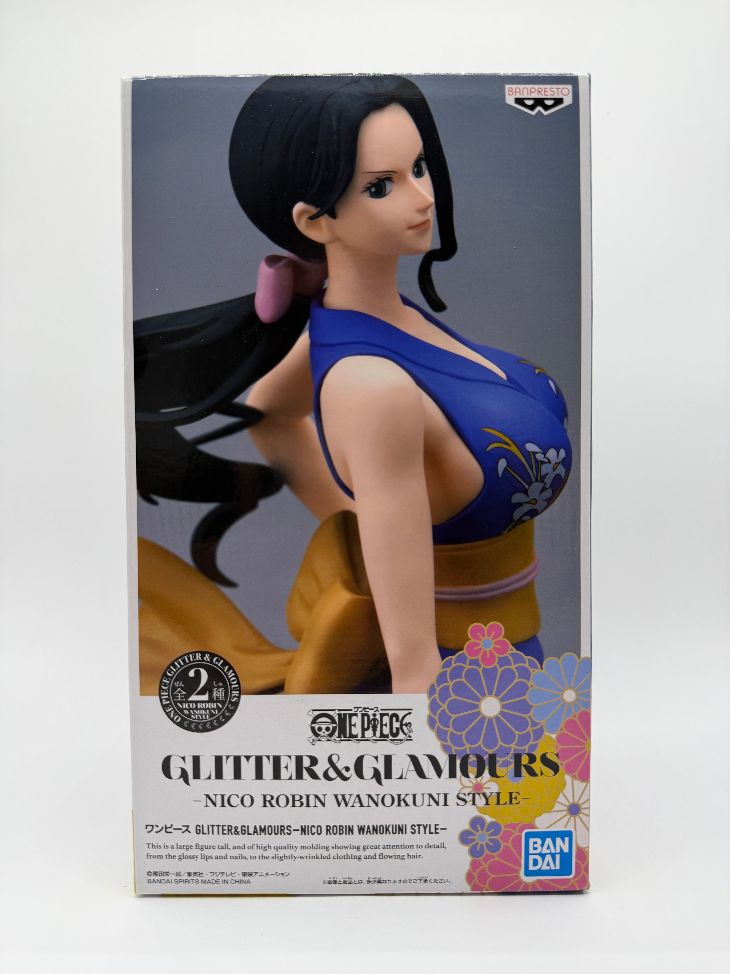 Banpresto Glitter & Glamours: One Piece - Nico Robin - Wanokuni Style Versión A