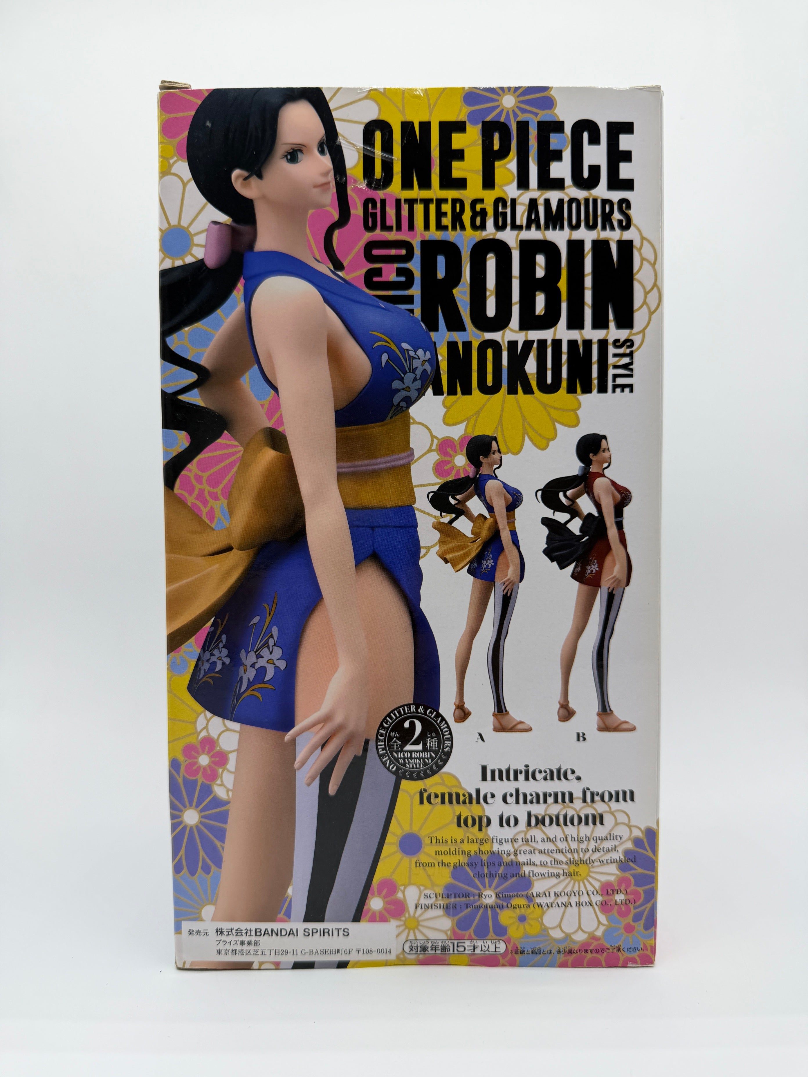 Banpresto Glitter & Glamours: One Piece - Nico Robin - Wanokuni Style Versión A
