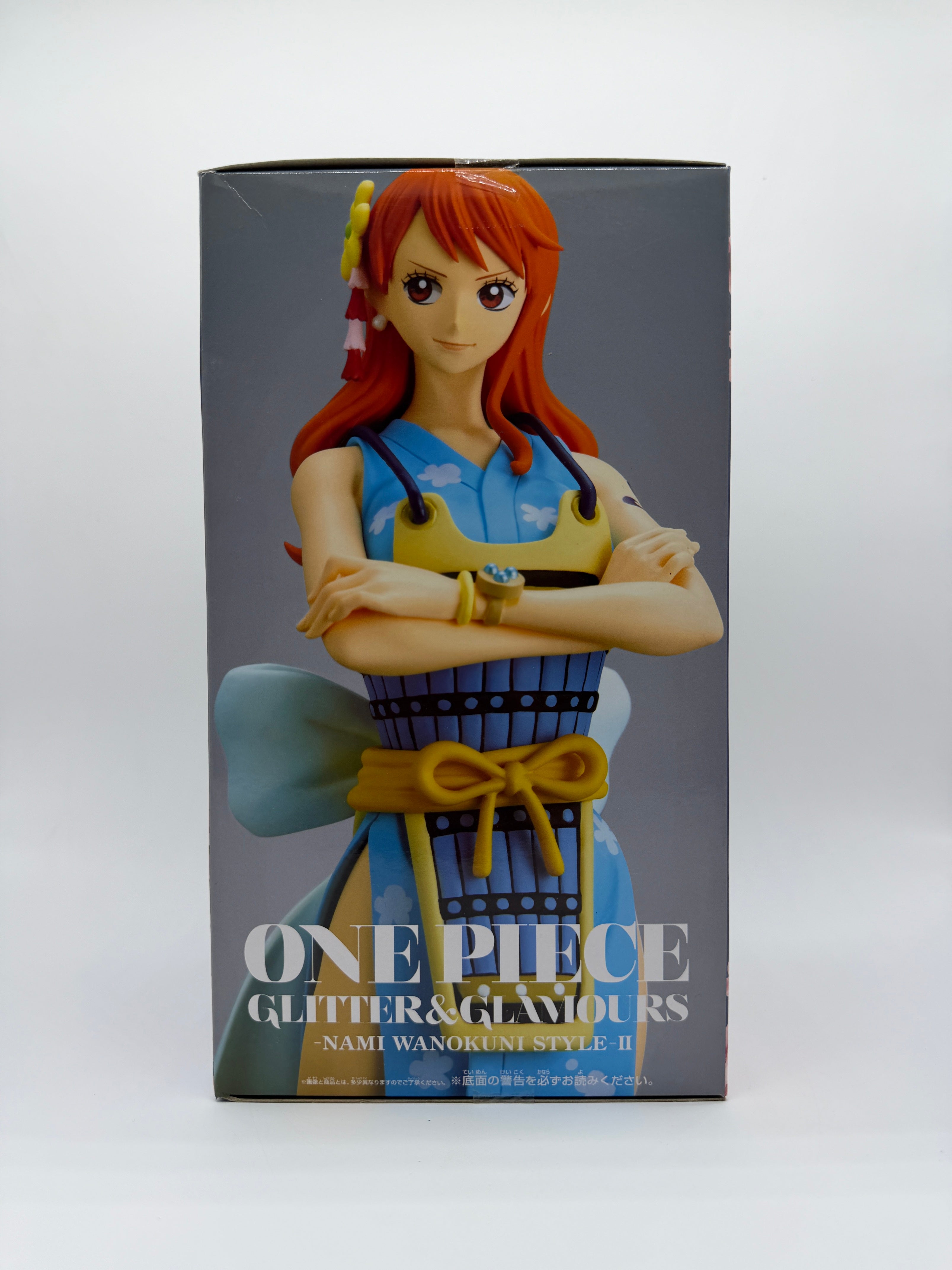 Banpresto Glitter & Glamours: One Piece - Nami Wanokuni - Versión B ( Blue )