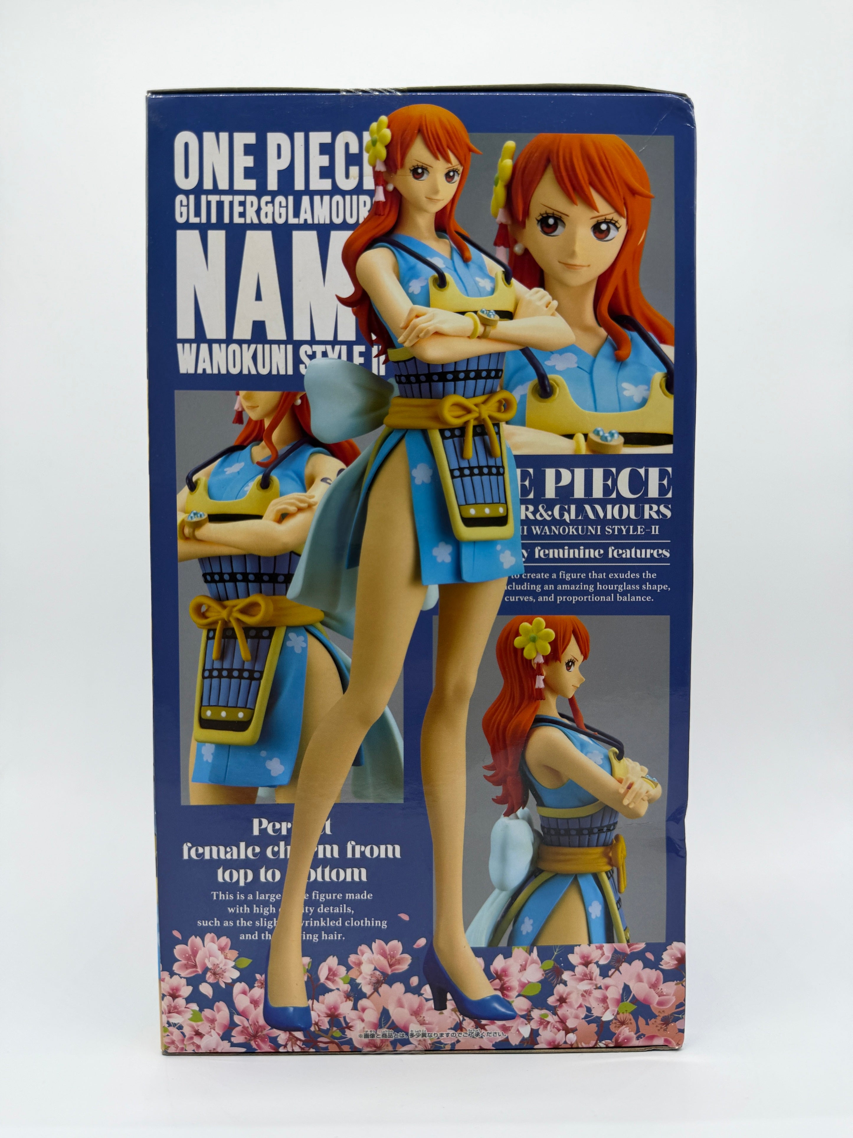 Banpresto Glitter & Glamours: One Piece - Nami Wanokuni - Versión B ( Blue )