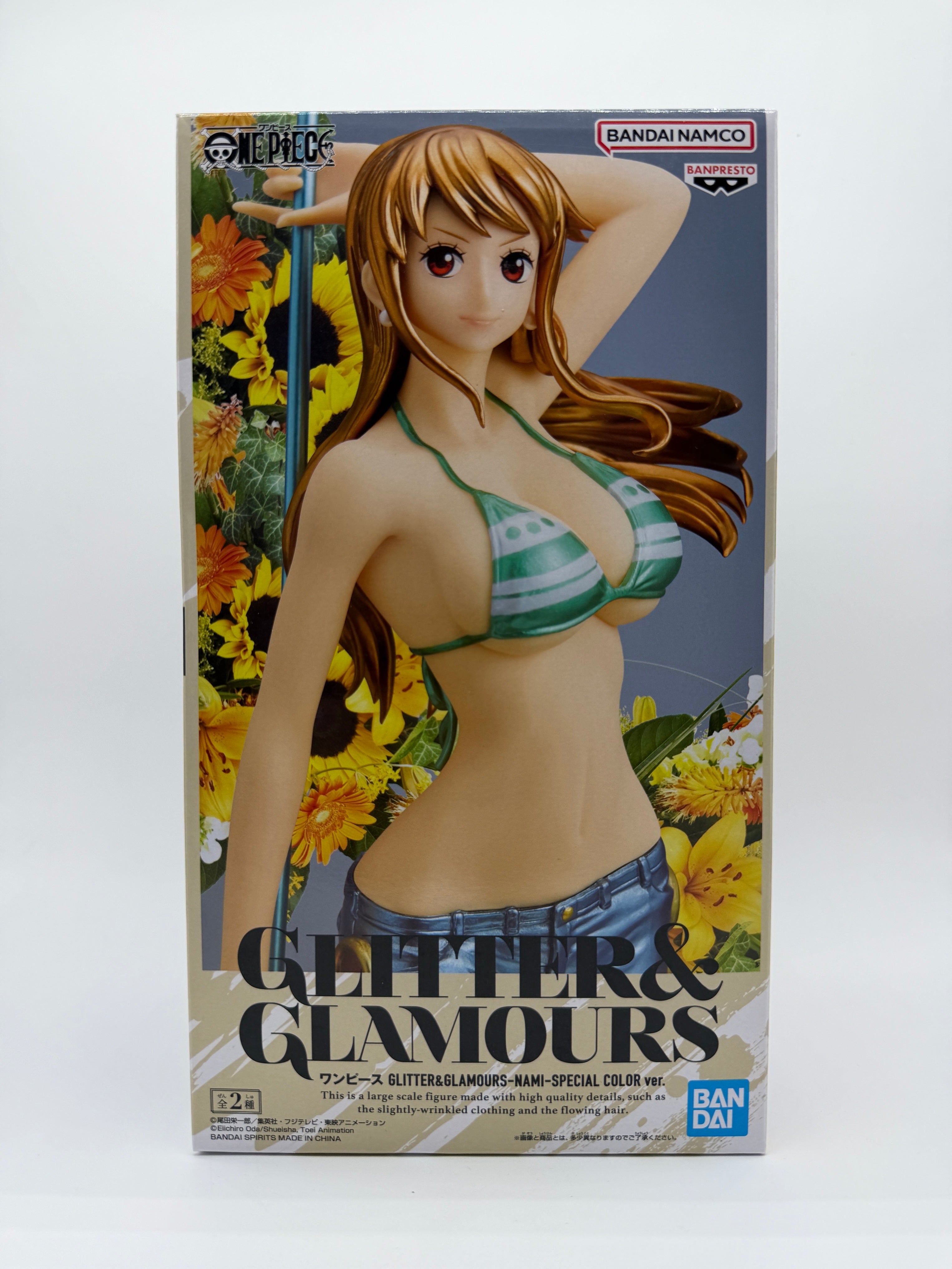 Banpresto Glitter & Glamours: One Piece - Nami - Special Color Versión B.