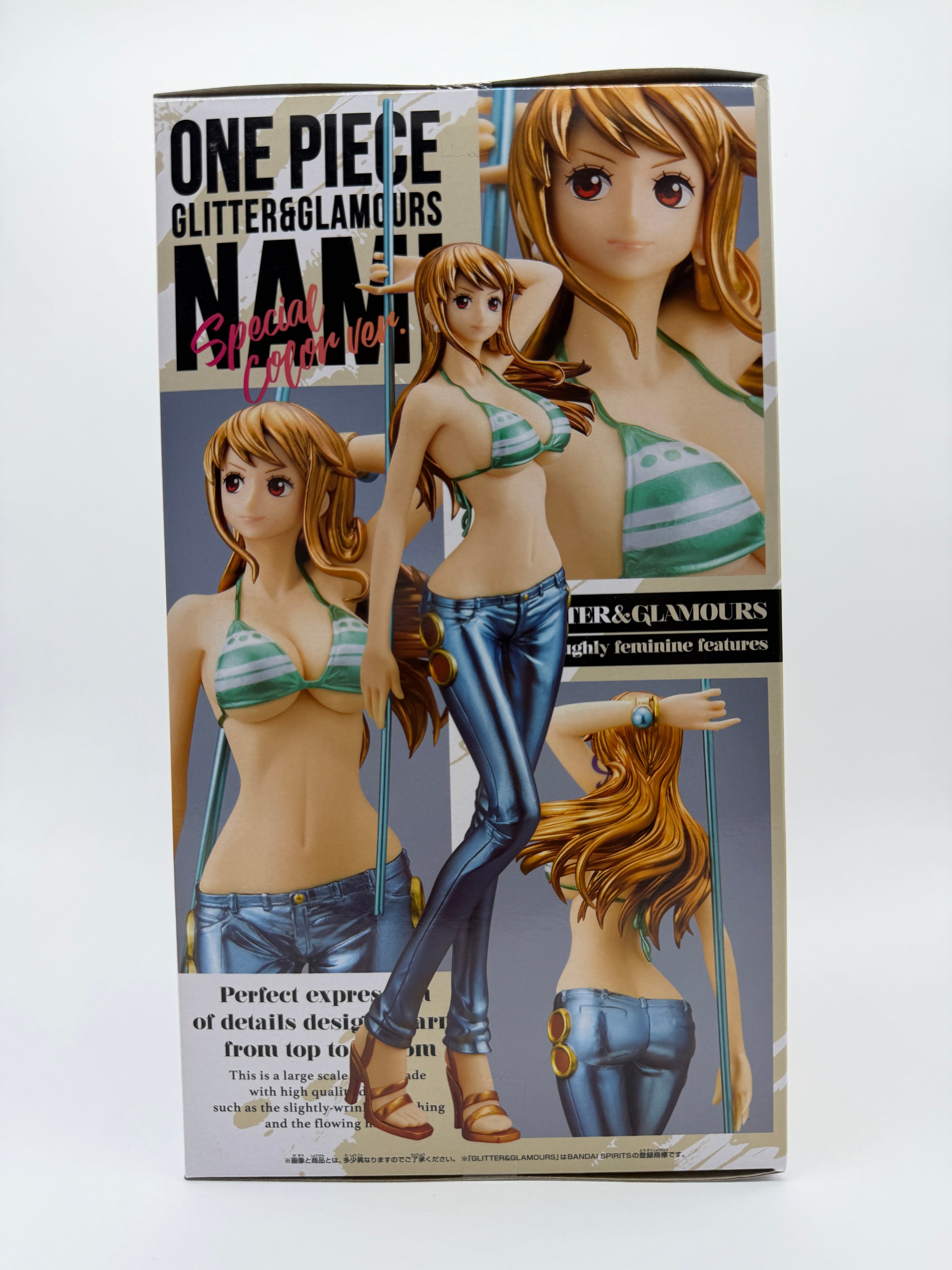 Banpresto Glitter & Glamours: One Piece - Nami - Special Color Versión B.
