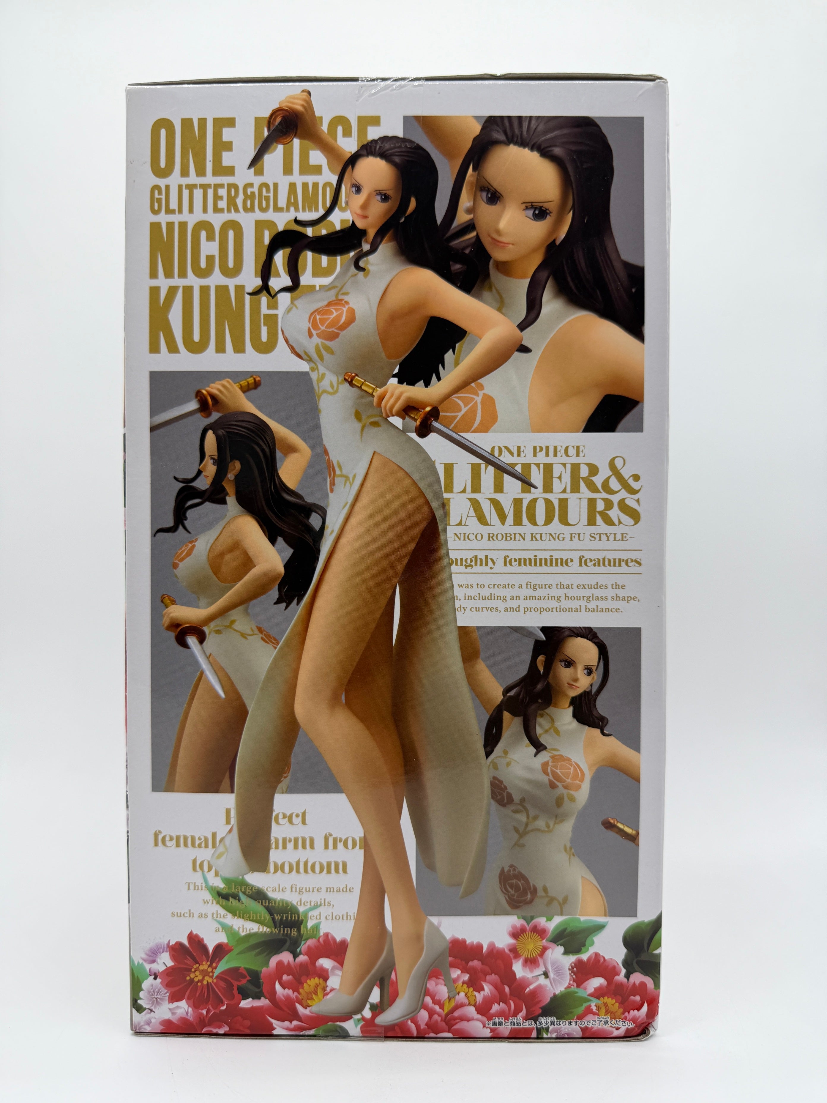 Banpresto Glitter & Glamours: One Piece - Nico Robin - Kung Fu Stiyle Ver. B (White)