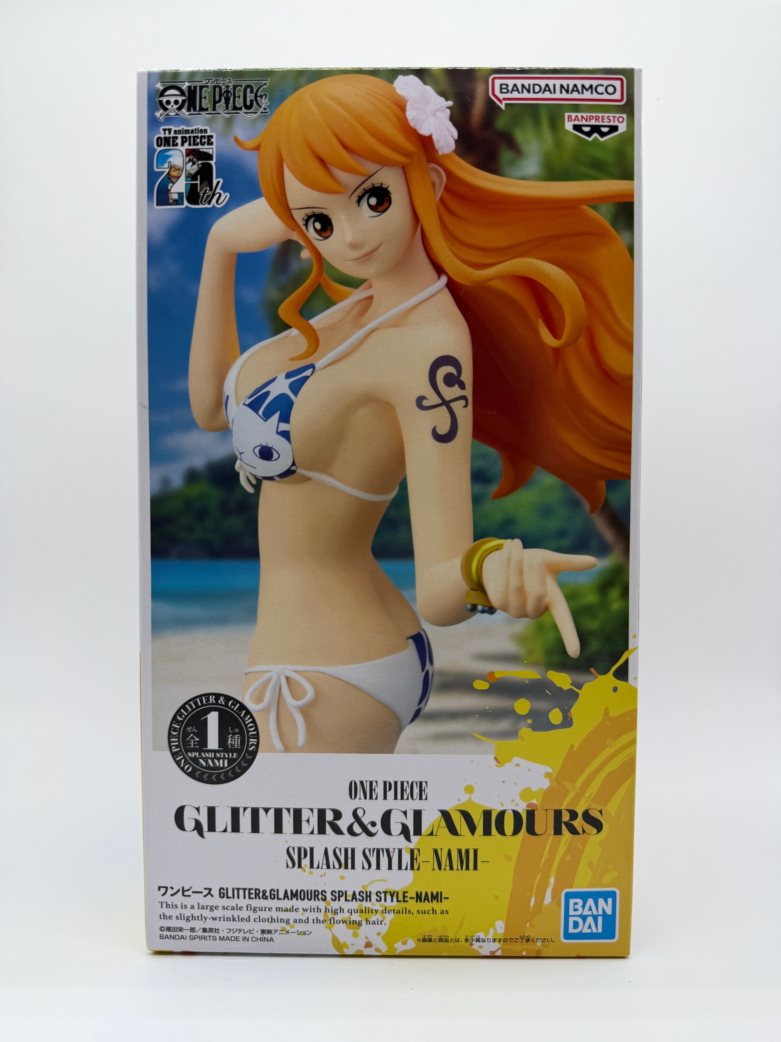 Banpresto Glitter & Glamours: One Piece 25th - Nami - Splash Style