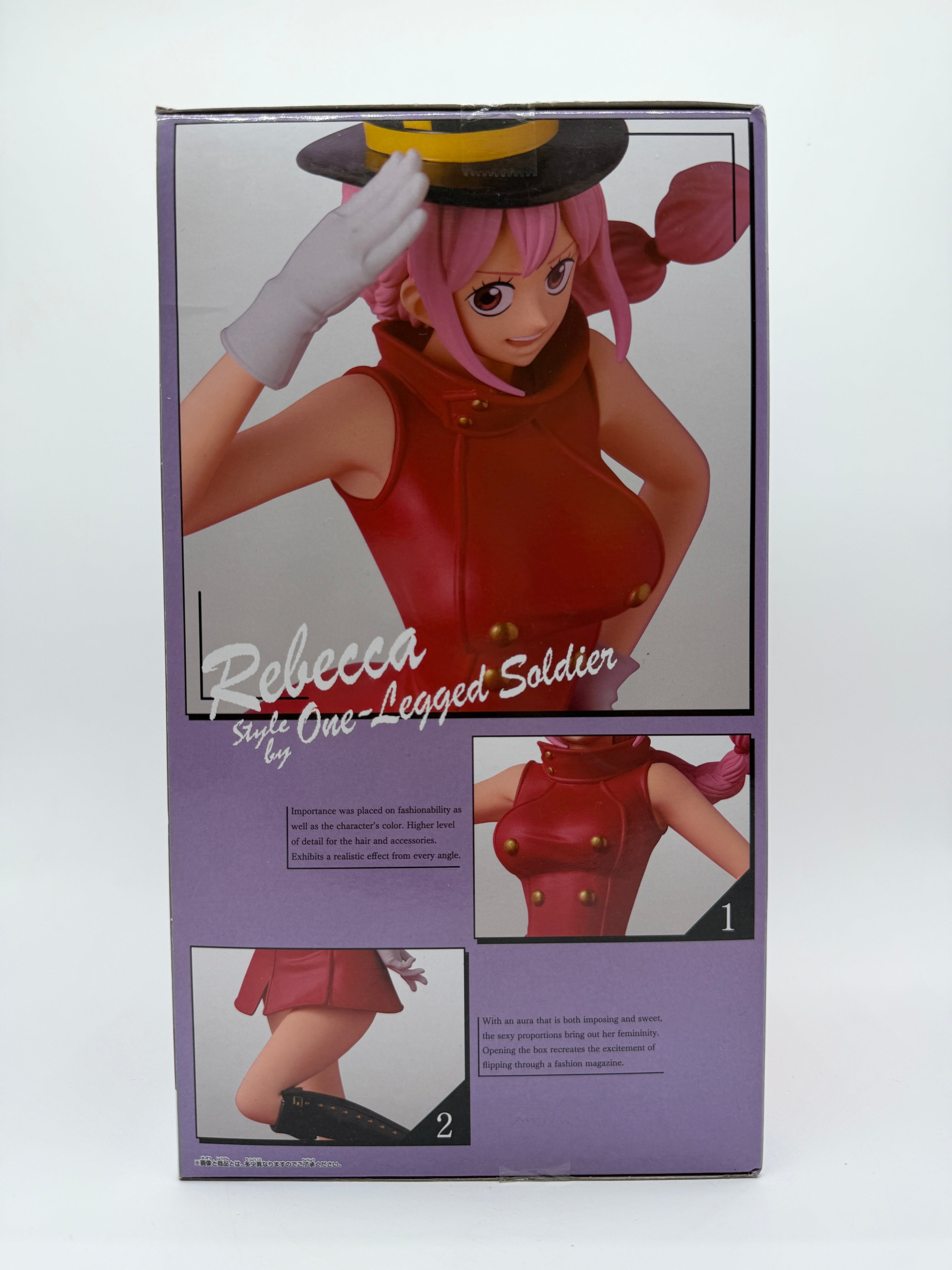Banpresto Sweet Style Pirates: One Piece - Rebecca - Style by One-Legged Soldier Pirates Versión A