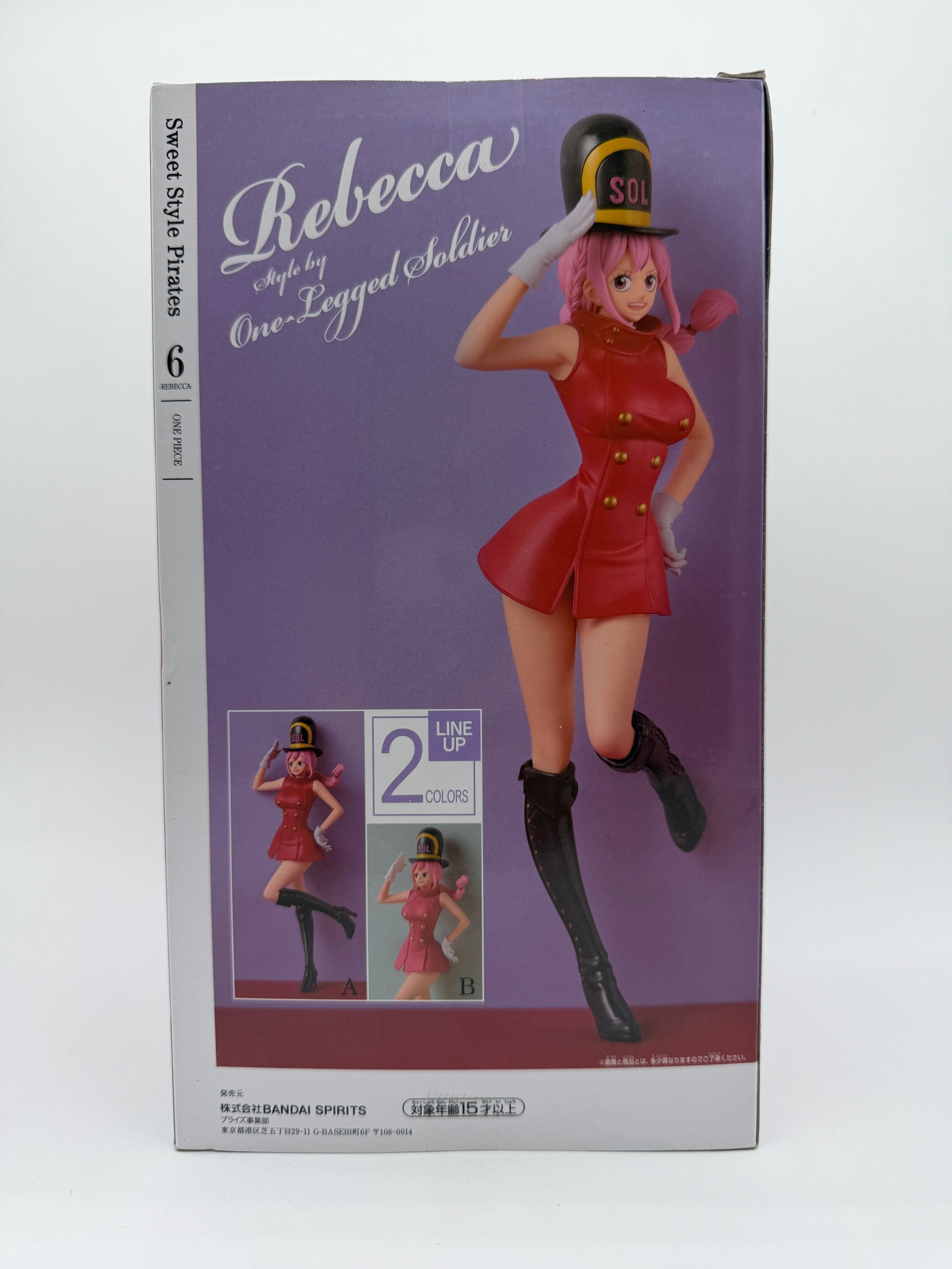 Banpresto Sweet Style Pirates: One Piece - Rebecca - Style by One-Legged Soldier Pirates Versión A