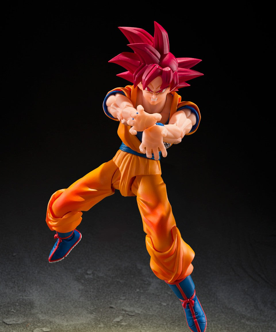 S.H.Figuarts: Dragon Ball - Super Saiyan God Son Goku - God Aura