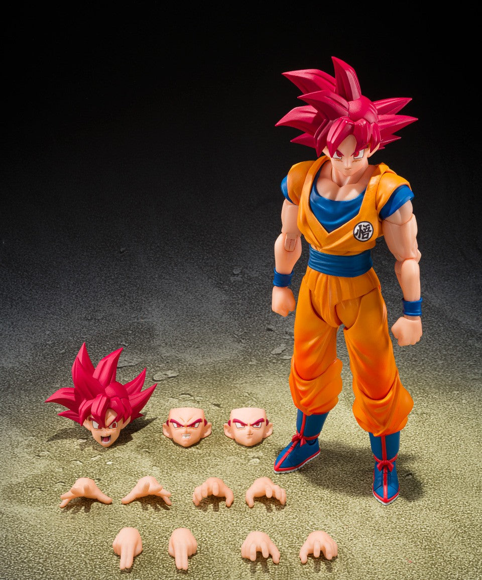S.H.Figuarts: Dragon Ball - Super Saiyan God Son Goku - God Aura