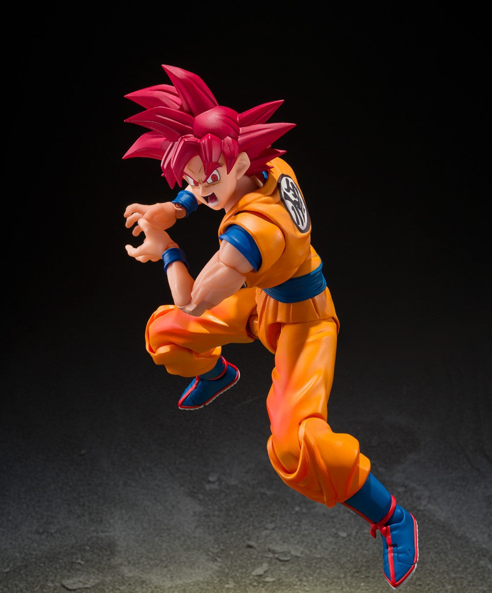 S.H.Figuarts: Dragon Ball - Super Saiyan God Son Goku - God Aura