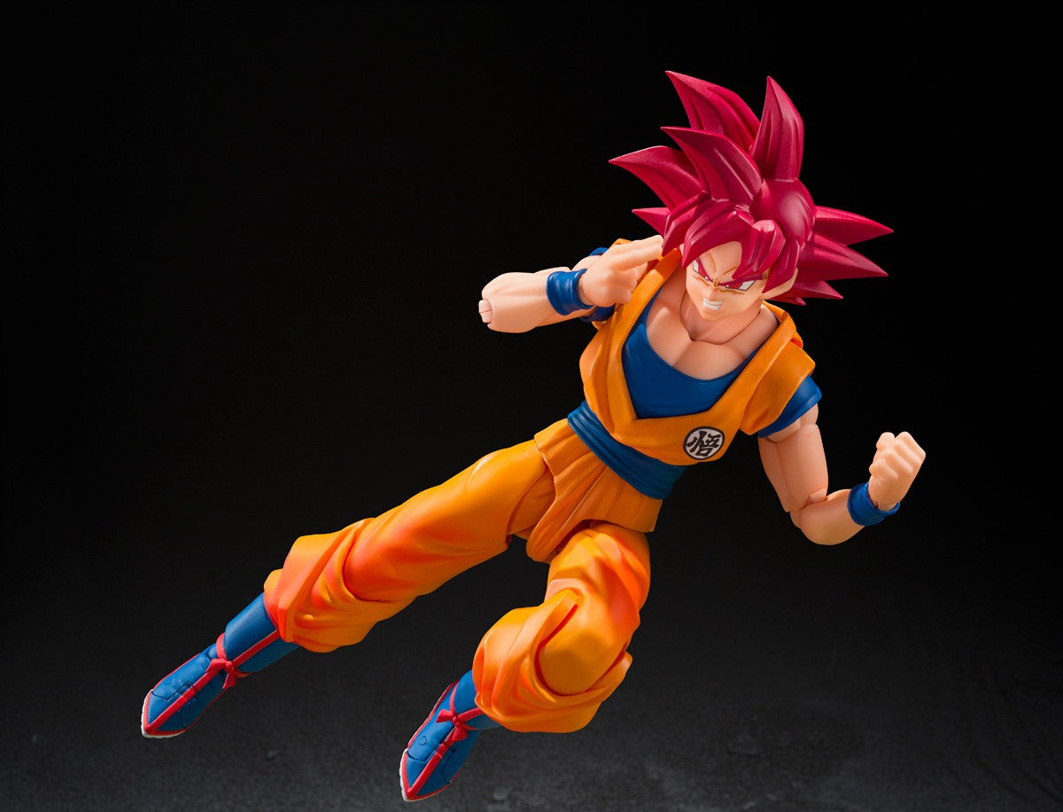 S.H.Figuarts: Dragon Ball - Super Saiyan God Son Goku - God Aura
