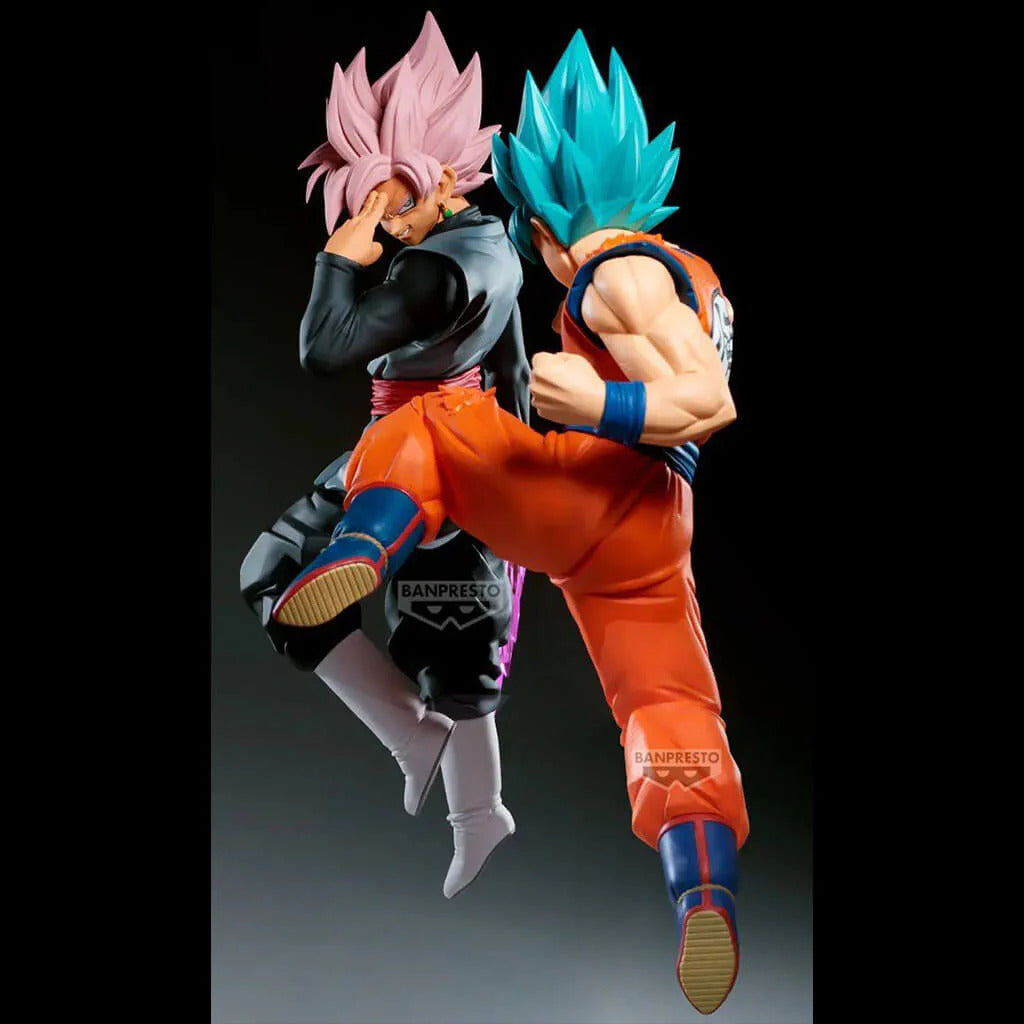 Banpresto Match Makers: Dragon Ball Z - Son Goku SSJ Blue vs Black Goku SSJ Rose
