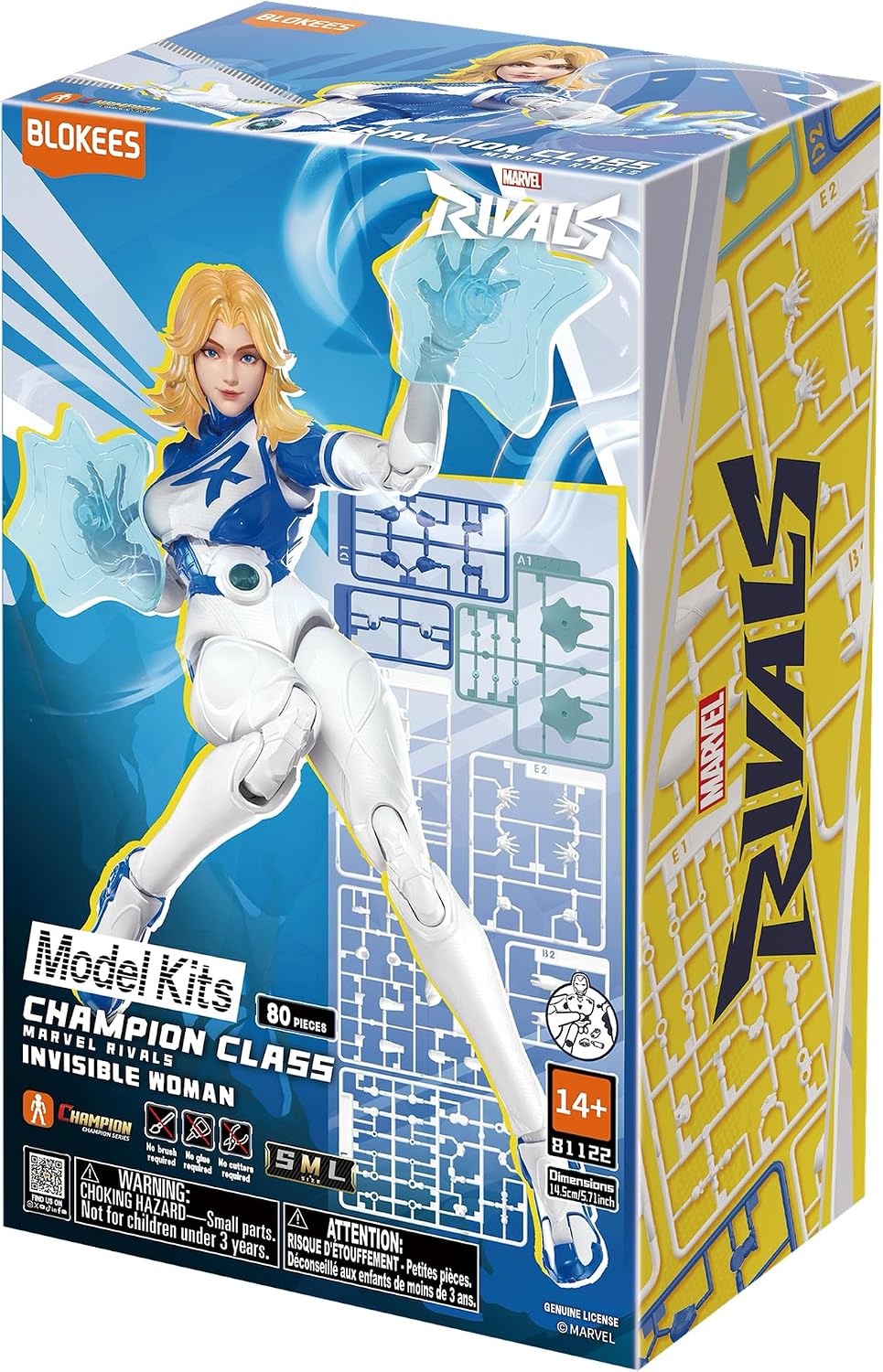 Blokees Champion Class: Marvel Rivals - Invisible Woman