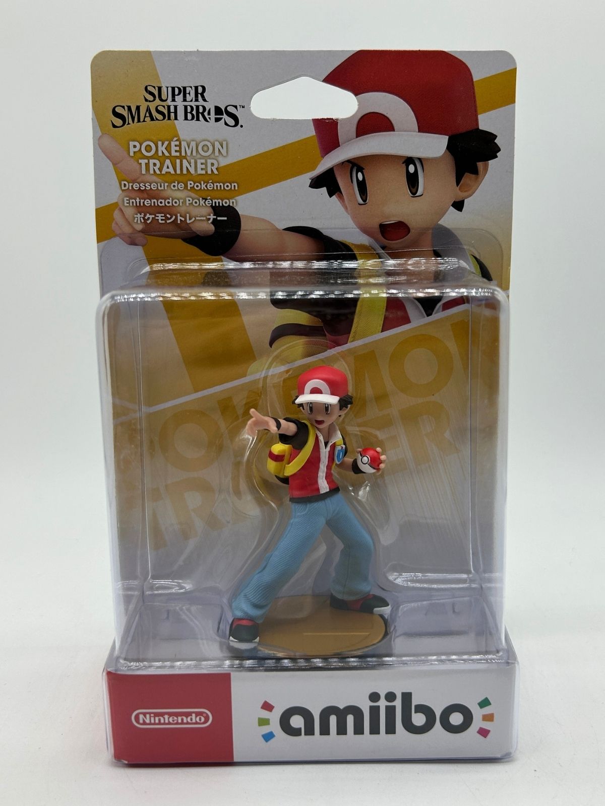 Amiibo: Super Smash Bros. - Entrenador Pokémon