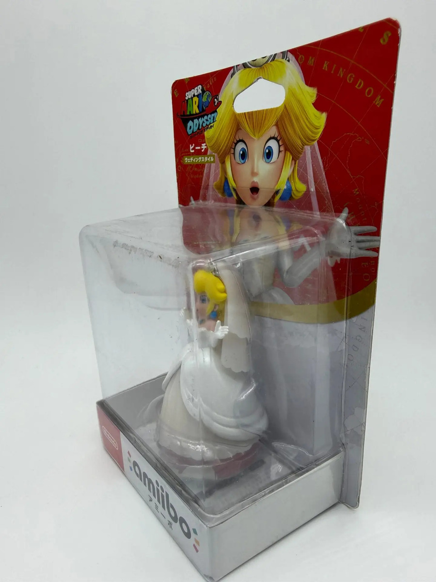 Amiibo: Super Mario Odyssey - Peach - Traje De Novia