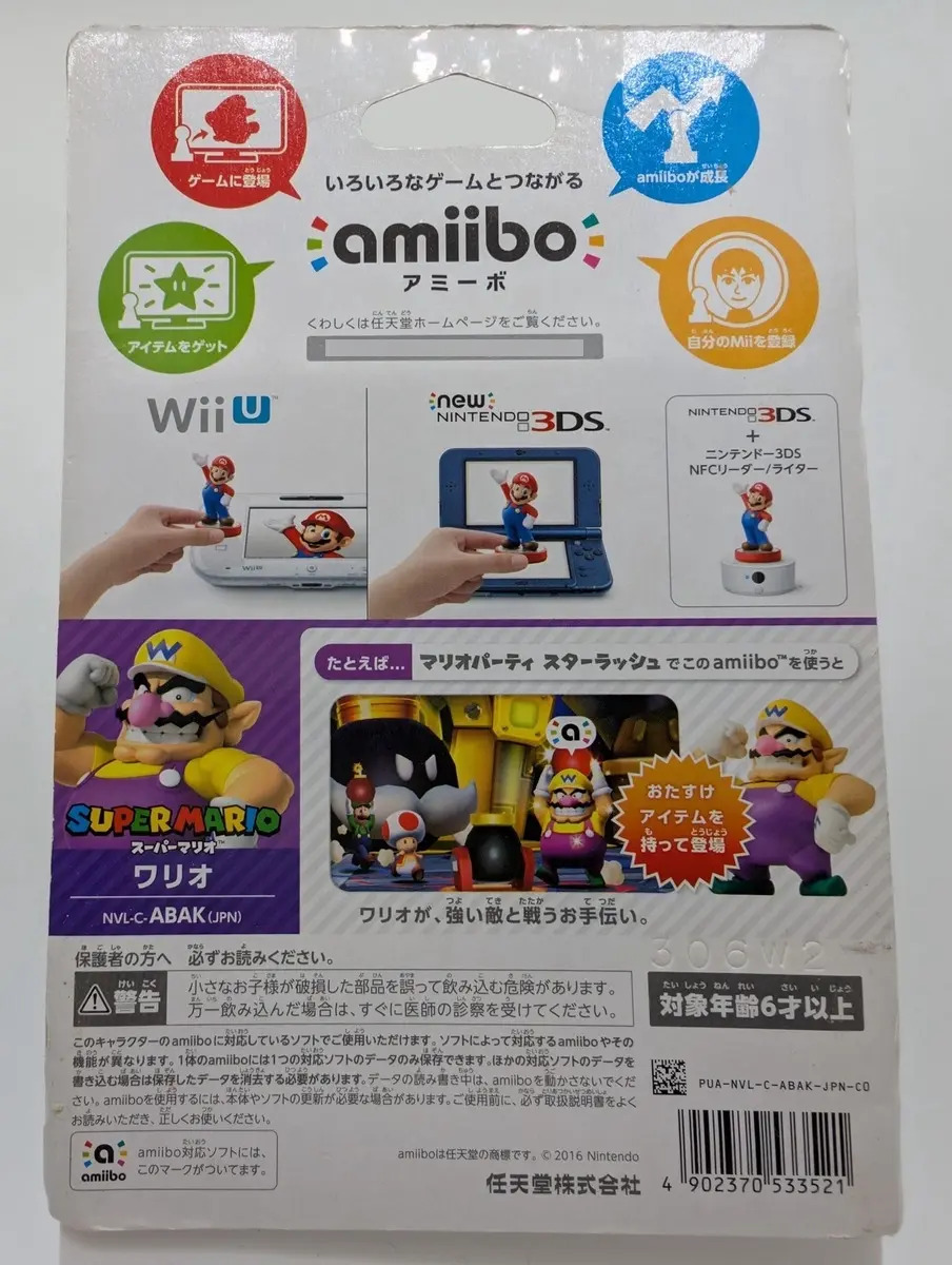 Amiibo: Super Mario - Wario