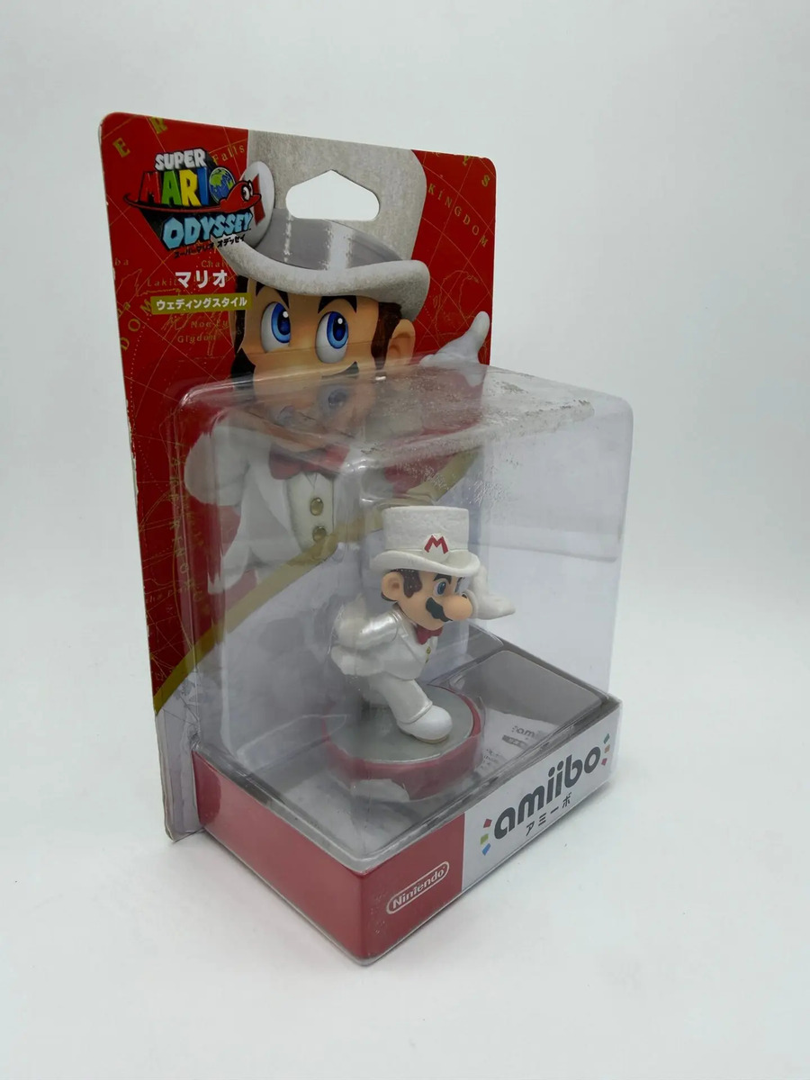 Amiibo: Super Mario Odyssey - Mario - Traje De Boda