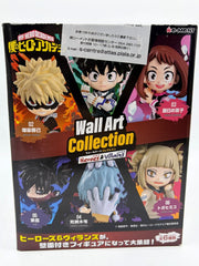 Re-Ment Wall Art Collection: My Hero Academia - Set de 6 Figuras - Heroes & Villains