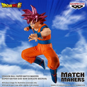 Banpresto Match Makers: Dragon Ball Super - Super Saiyan God Son Goku VS Beerus