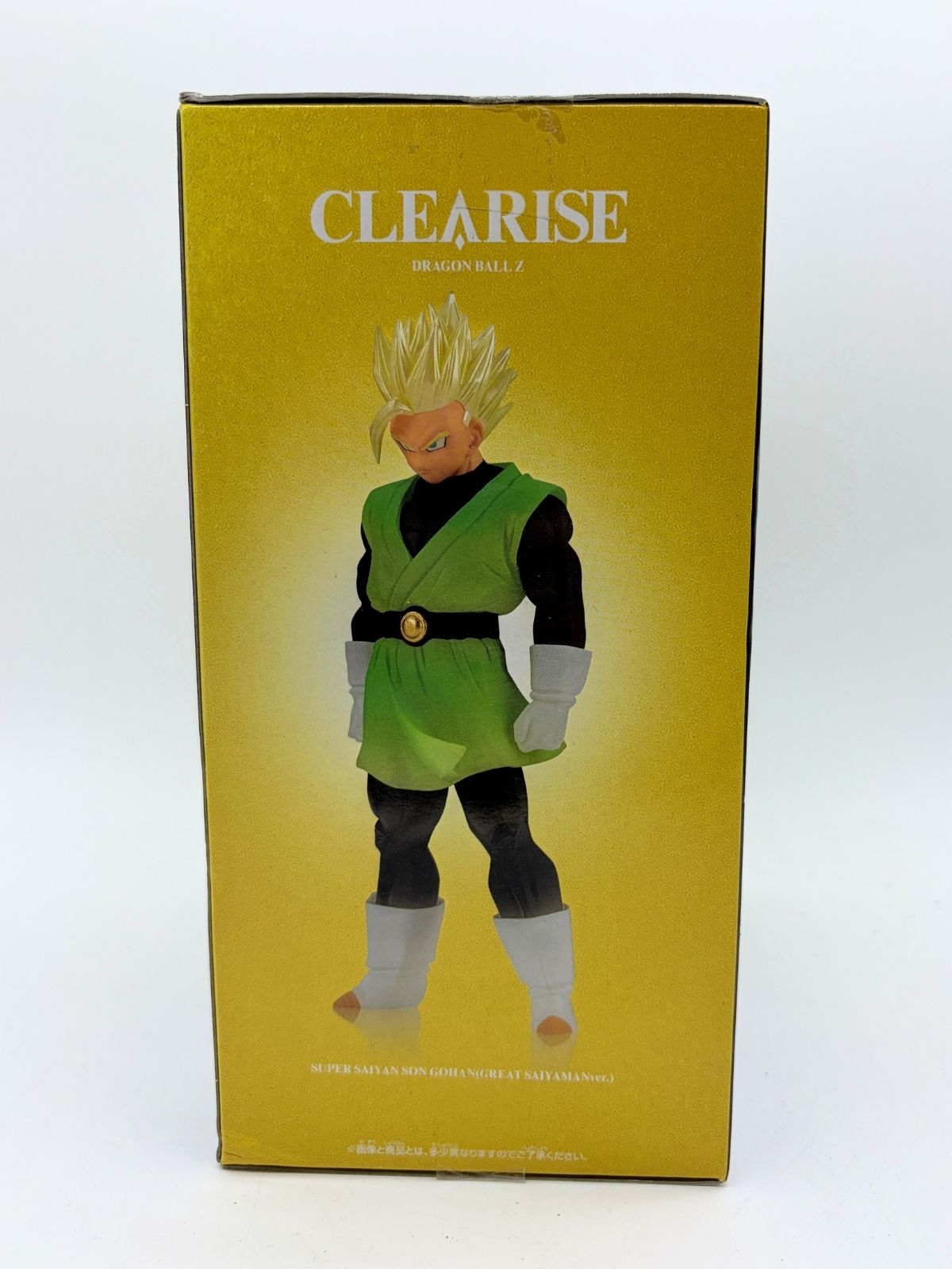 Banpresto CLEARISE: Dragon Ball Z - Super Saiyan Son Gohan - Great Saiyaman ver.