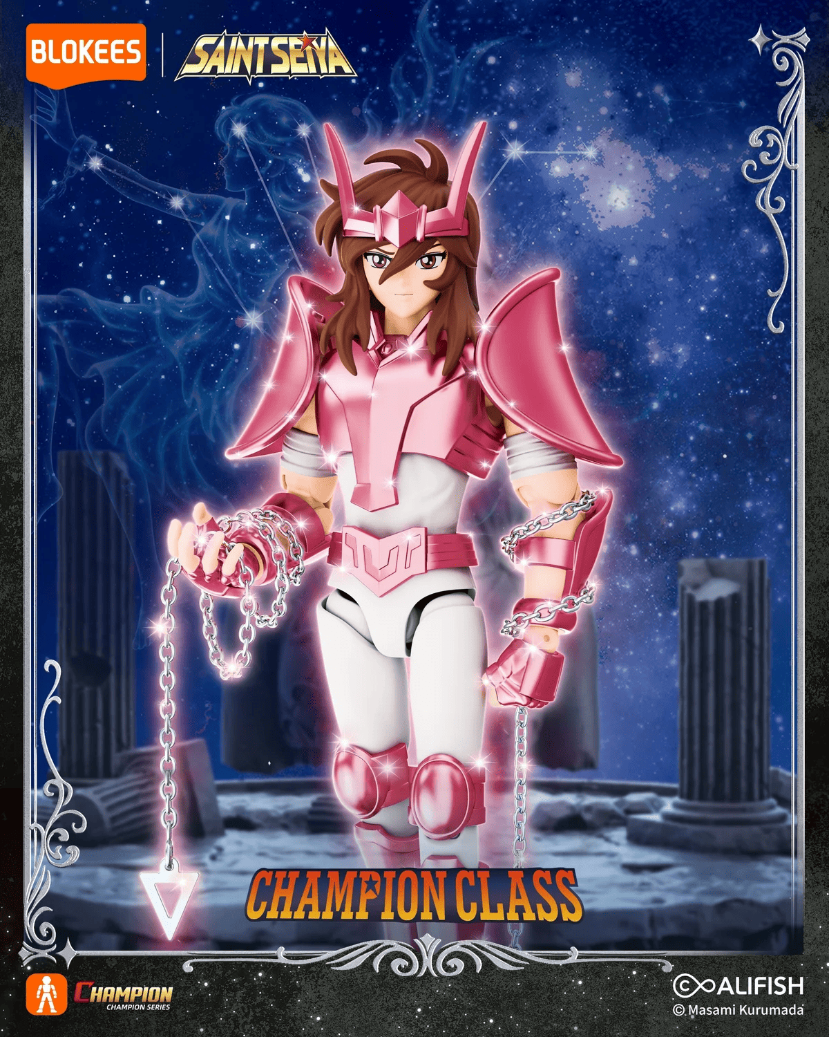 Blokees Champion Class: Saint Seiya - Andromeda Shun - Manga Setting