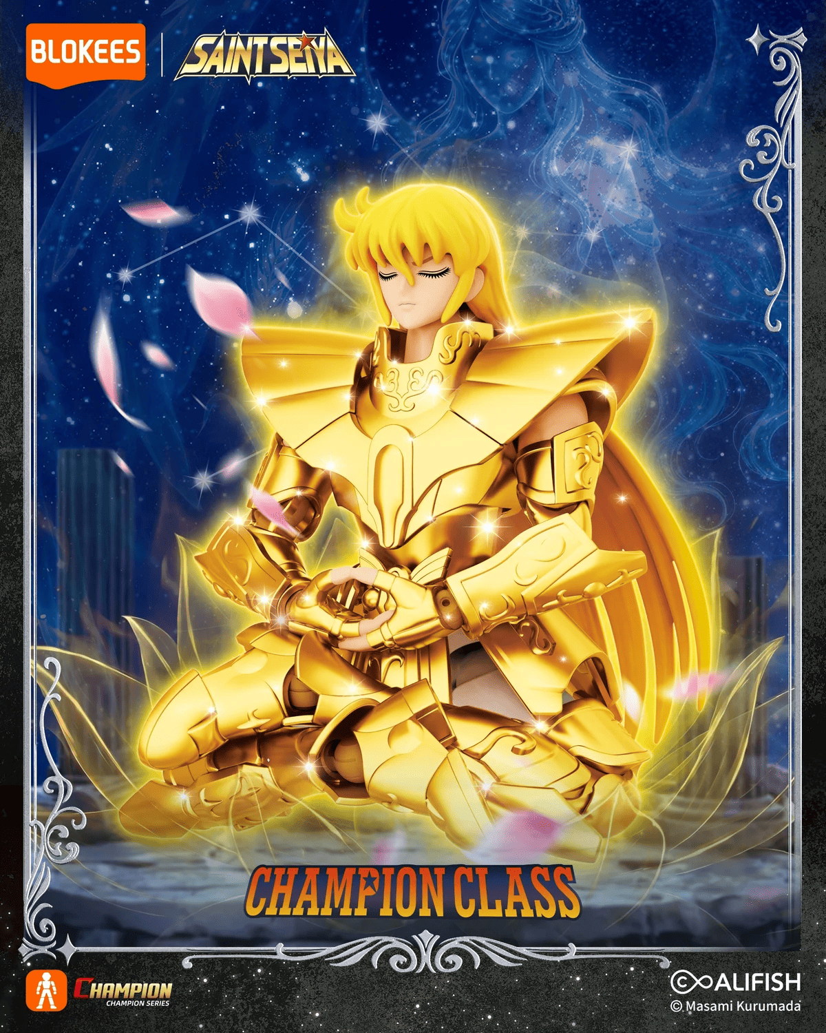 Blokees Champion Class: Saint Seiya - Virgo Shaka - Manga Setting