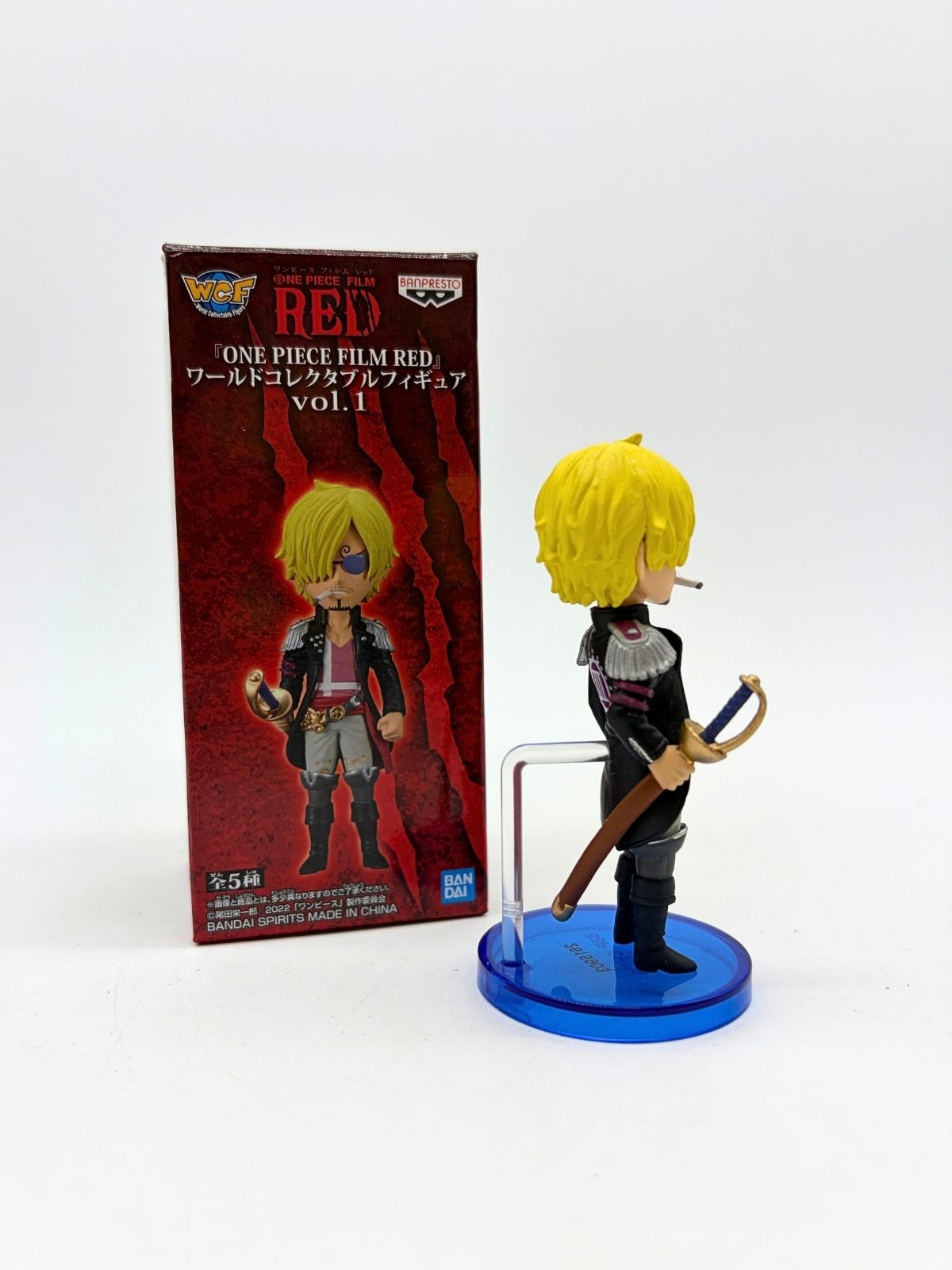 Banpresto WCF: One Piece Film Red - Sanji - Vol. 1
