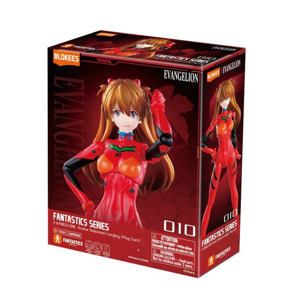 Blokees Fantastics : Evangelion - Asuka Shikinami Langley Plug Suit