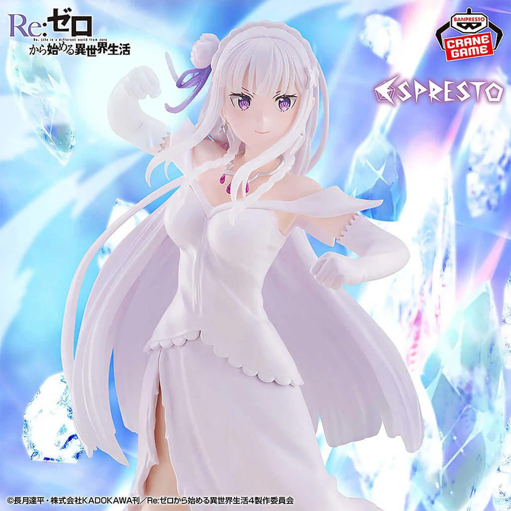 Banpresto Espresto: Re:Zero - Emilia - Excite Motions