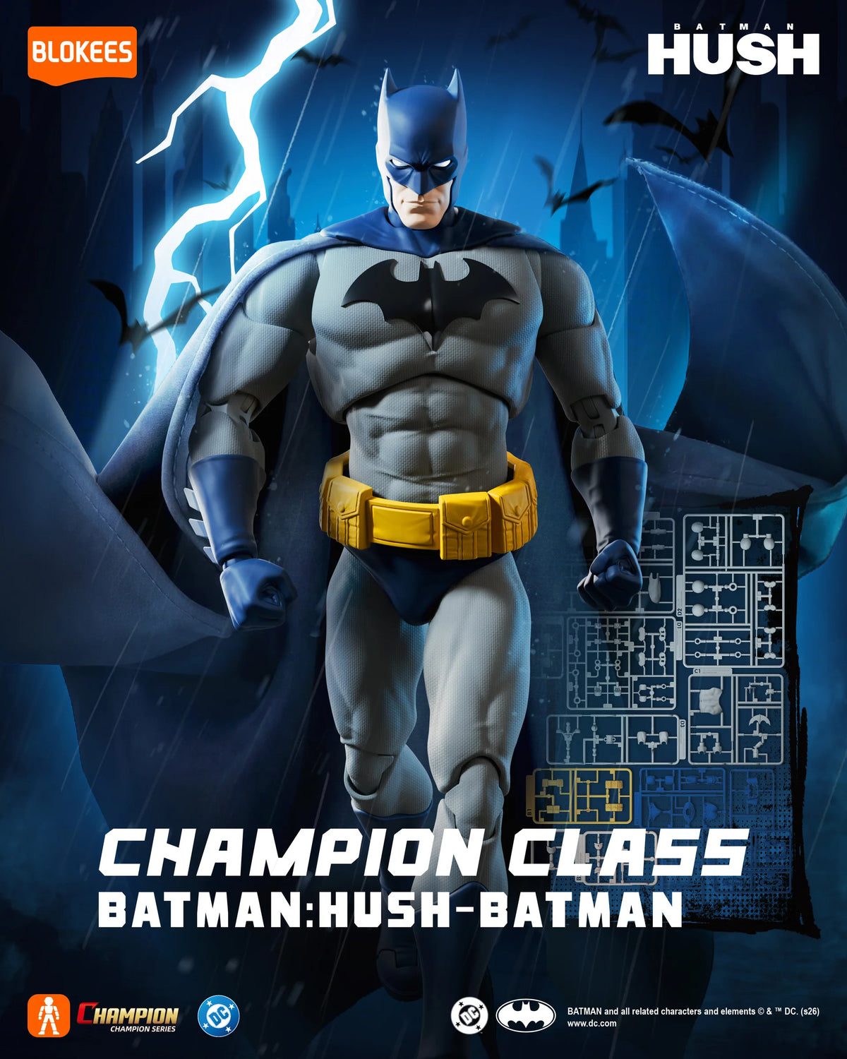Blokees Champion Class: DC - Batman - Batman Hush