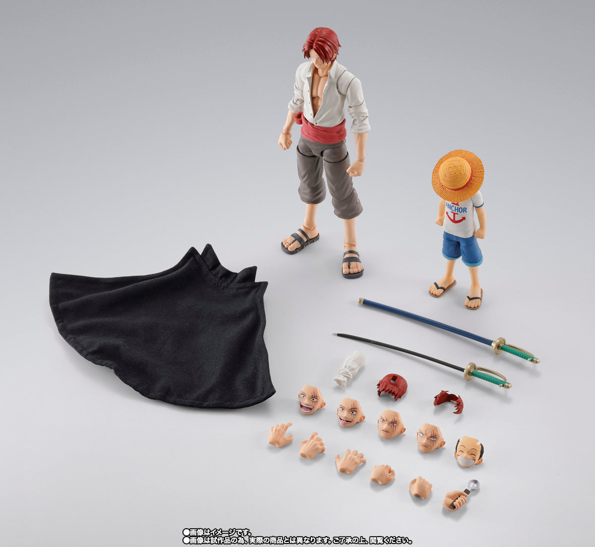 S.H.Figuarts: One Piece – Shanks y Monkey.D.Luffy - Childhood