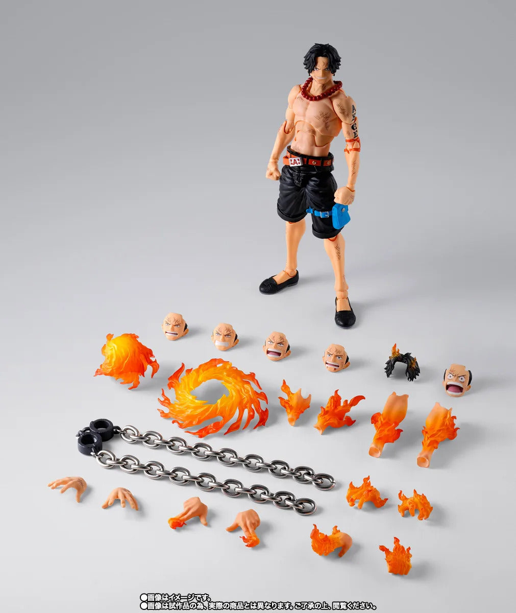 S.H.Figuarts: One Piece – Portgas D Ace - Marineford