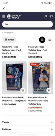 Set figuras Trafalgar