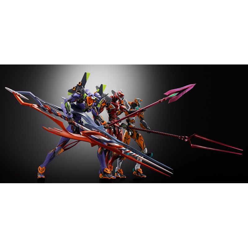 Tamashii Nations METAL BUILD: Neon Genesis Evangelion - EVA-02 PRODUCTION MODEL 30th con Lanza de Cassius