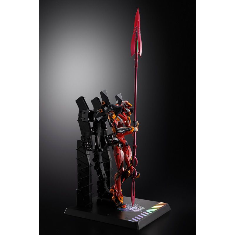 Tamashii Nations METAL BUILD: Neon Genesis Evangelion - EVA-02 PRODUCTION MODEL 30th con Lanza de Cassius