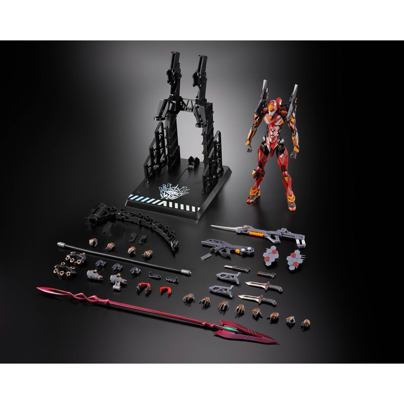 Tamashii Nations METAL BUILD: Neon Genesis Evangelion - EVA-02 PRODUCTION MODEL 30th con Lanza de Cassius