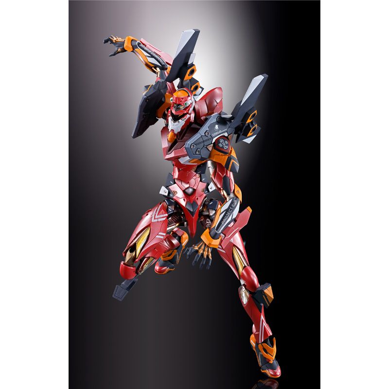 Tamashii Nations METAL BUILD: Neon Genesis Evangelion - EVA-02 PRODUCTION MODEL 30th con Lanza de Cassius