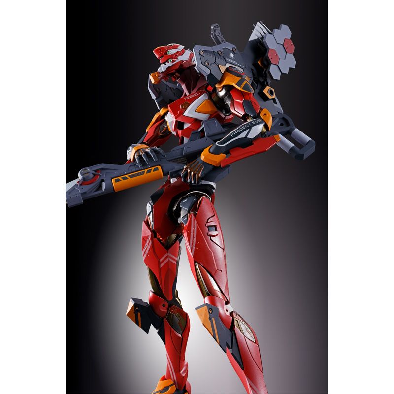 Tamashii Nations METAL BUILD: Neon Genesis Evangelion - EVA-02 PRODUCTION MODEL 30th con Lanza de Cassius