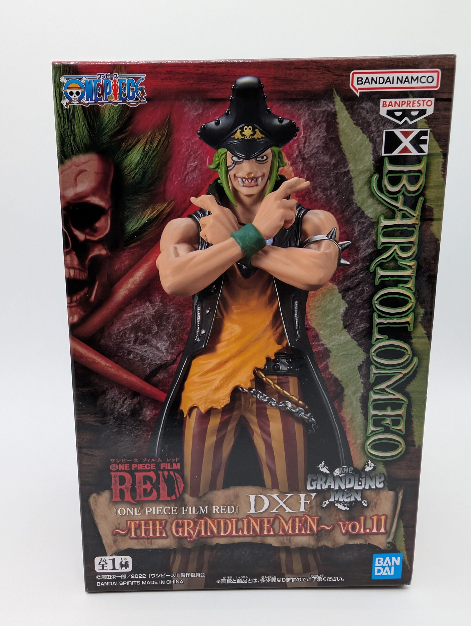 Banpresto Grandline Men: One Piece Film Red –  Bartolomeo
