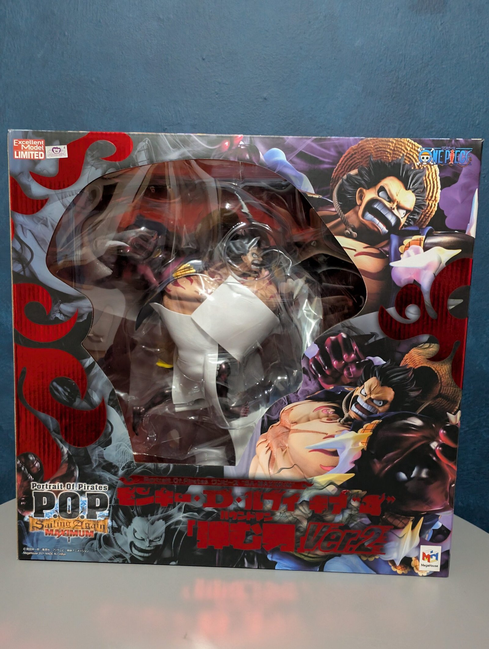 MegaHouse POP MAXIMUM: One Piece – Monkey D. Luffy Boundman