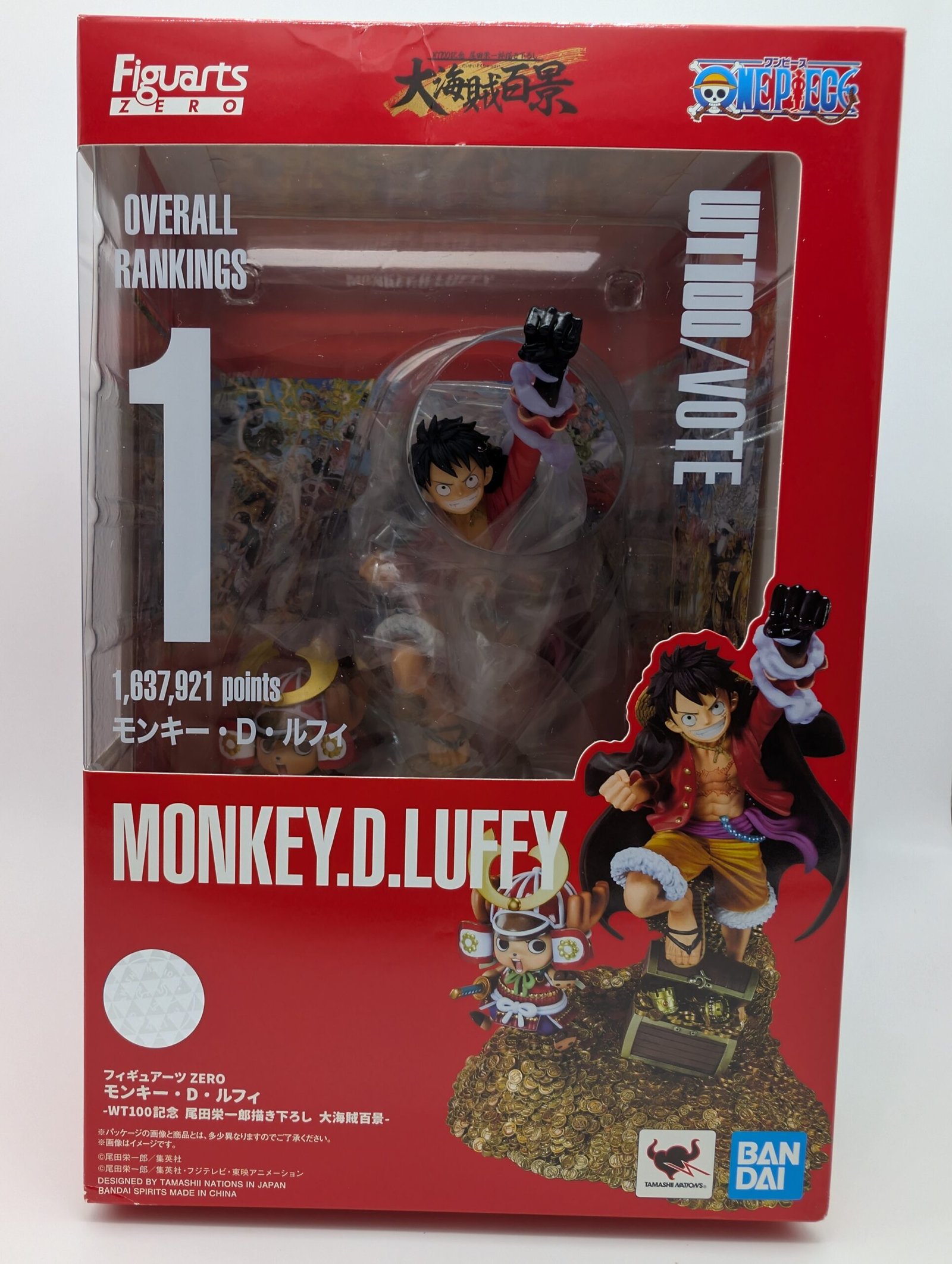 Tamashii Figuarts ZERO: One Piece – Monkey D. Luffy WT100