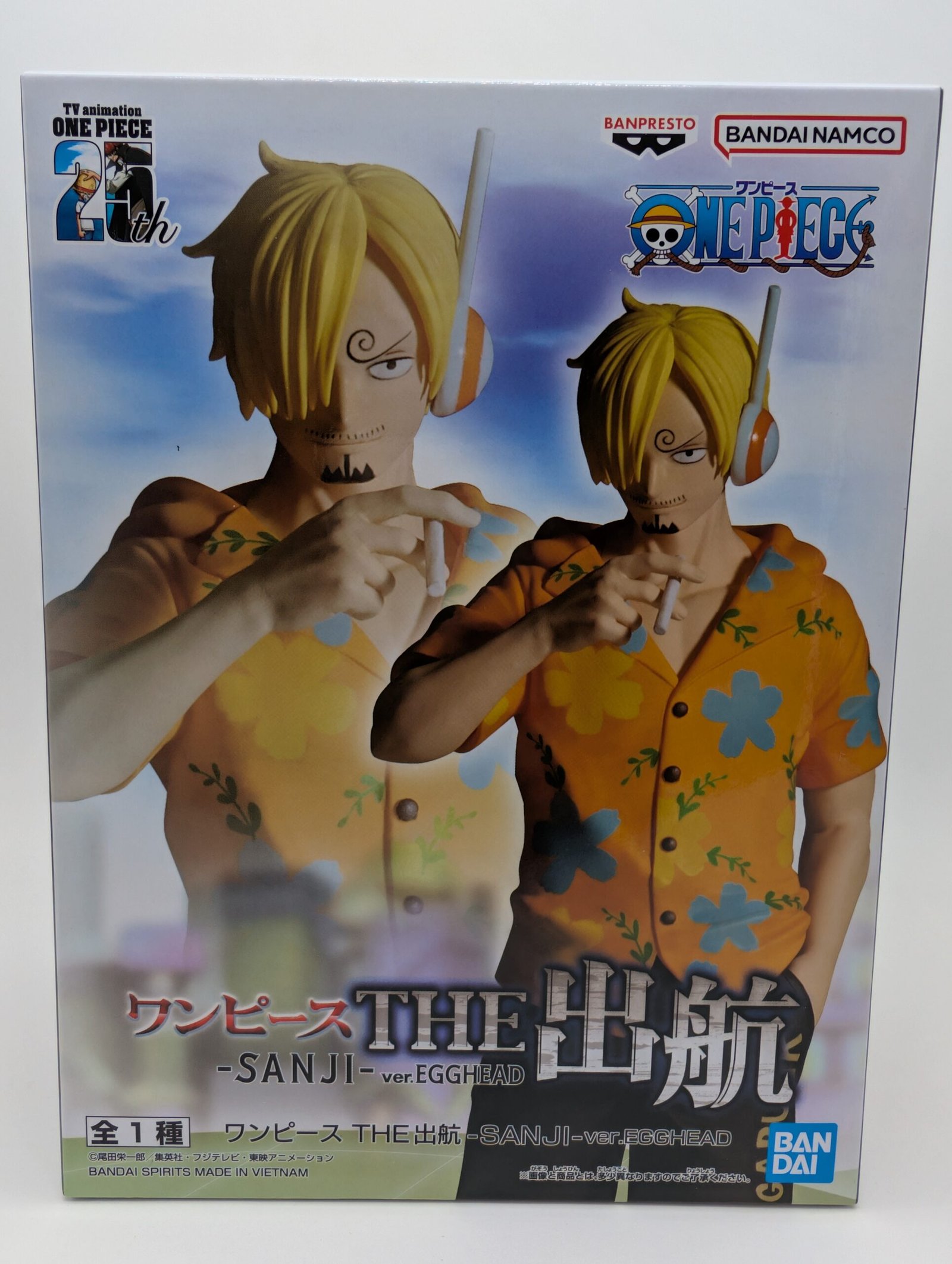 Banpresto THE Departure: One Piece 25th– Sanji - Ver. Egghead