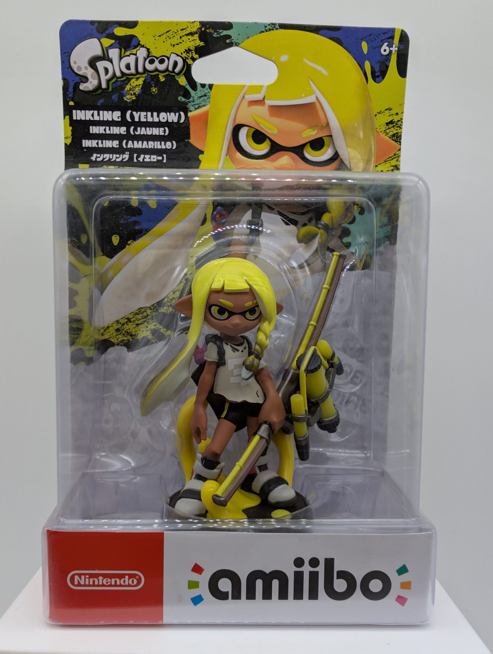 Amiibo: Splatoon – Inkling (Yellow/Amarillo)